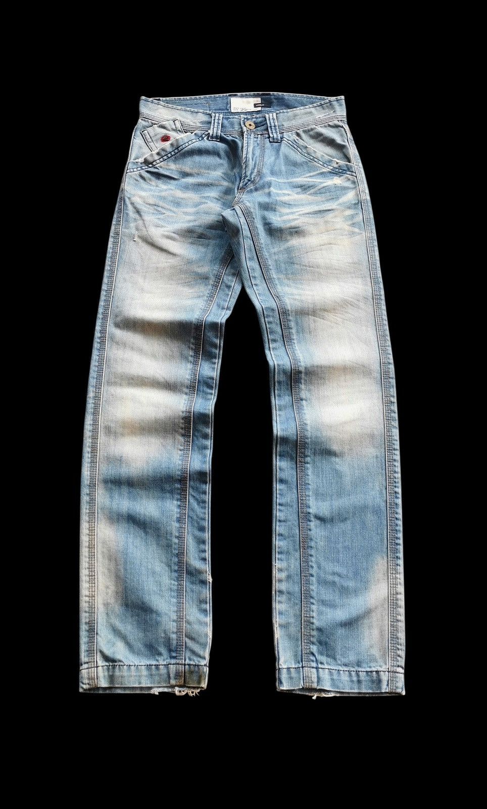 Ed Hardy Y2K Energie Style Clash Jeans Size 30 Vintage Denim Size US 30 / EU 46 - 2 Thumbnail