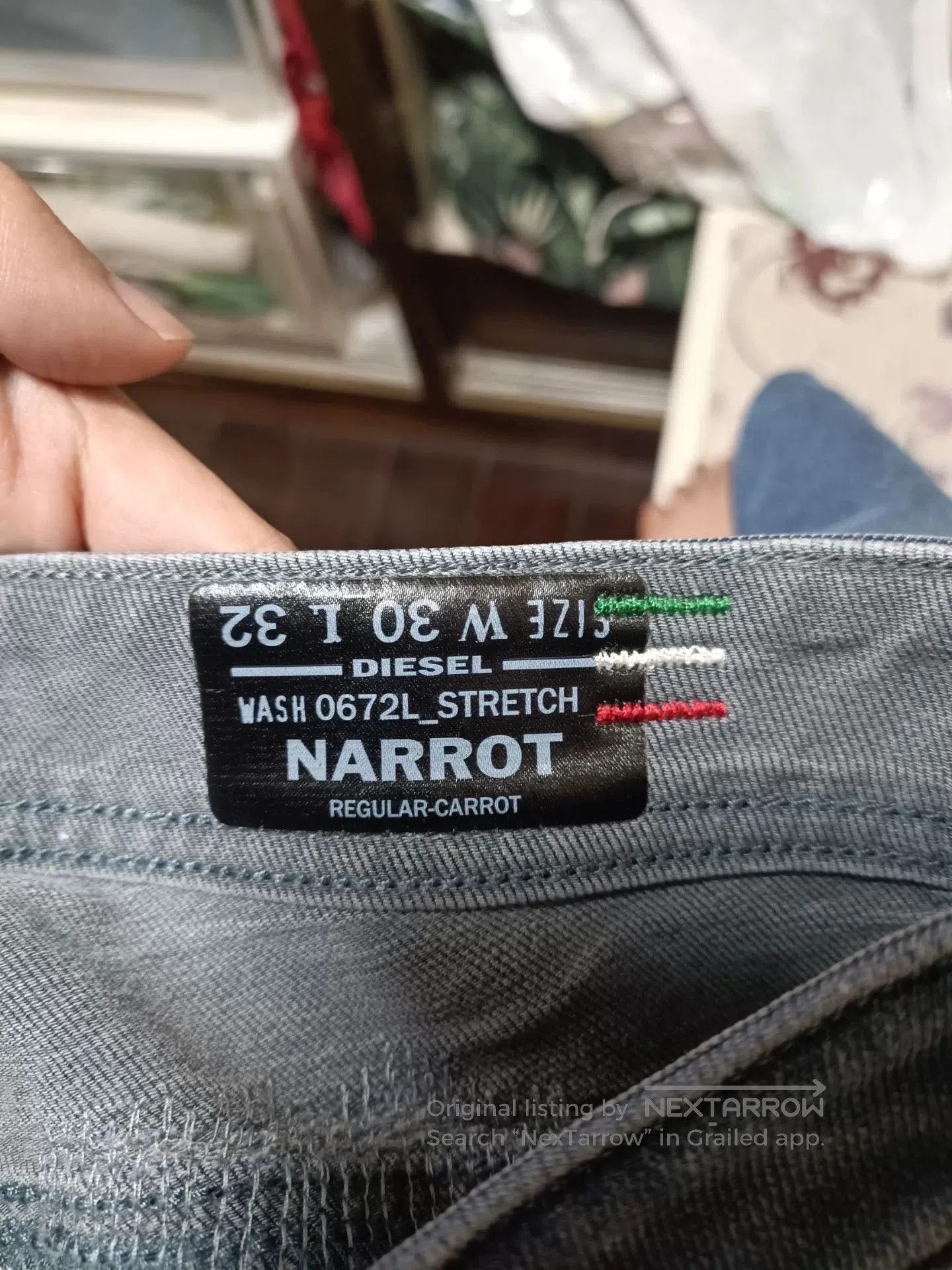 Diesel Diesel Narrot 672L Jeans. Size US 30 / EU 46 - 9 Thumbnail