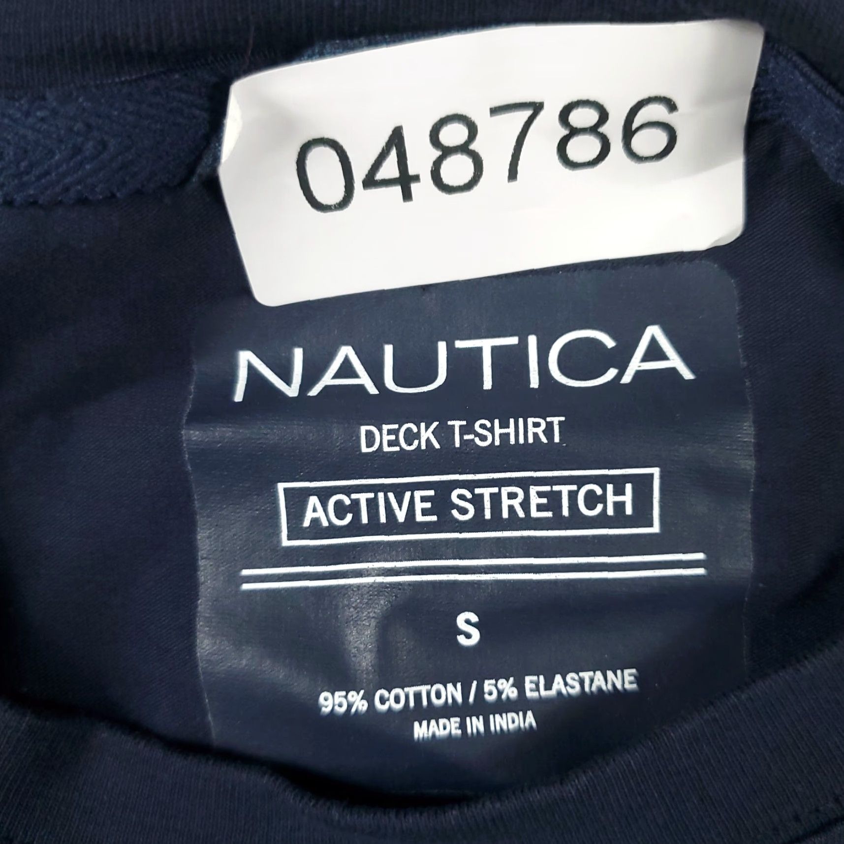 Nautica Nautica Shirt Mens Small Blue T-Shirt Crew Neck Short Sleeve Cotton Logo Classic Sports American Size US S / EU 44-46 / 1 - 6 Thumbnail