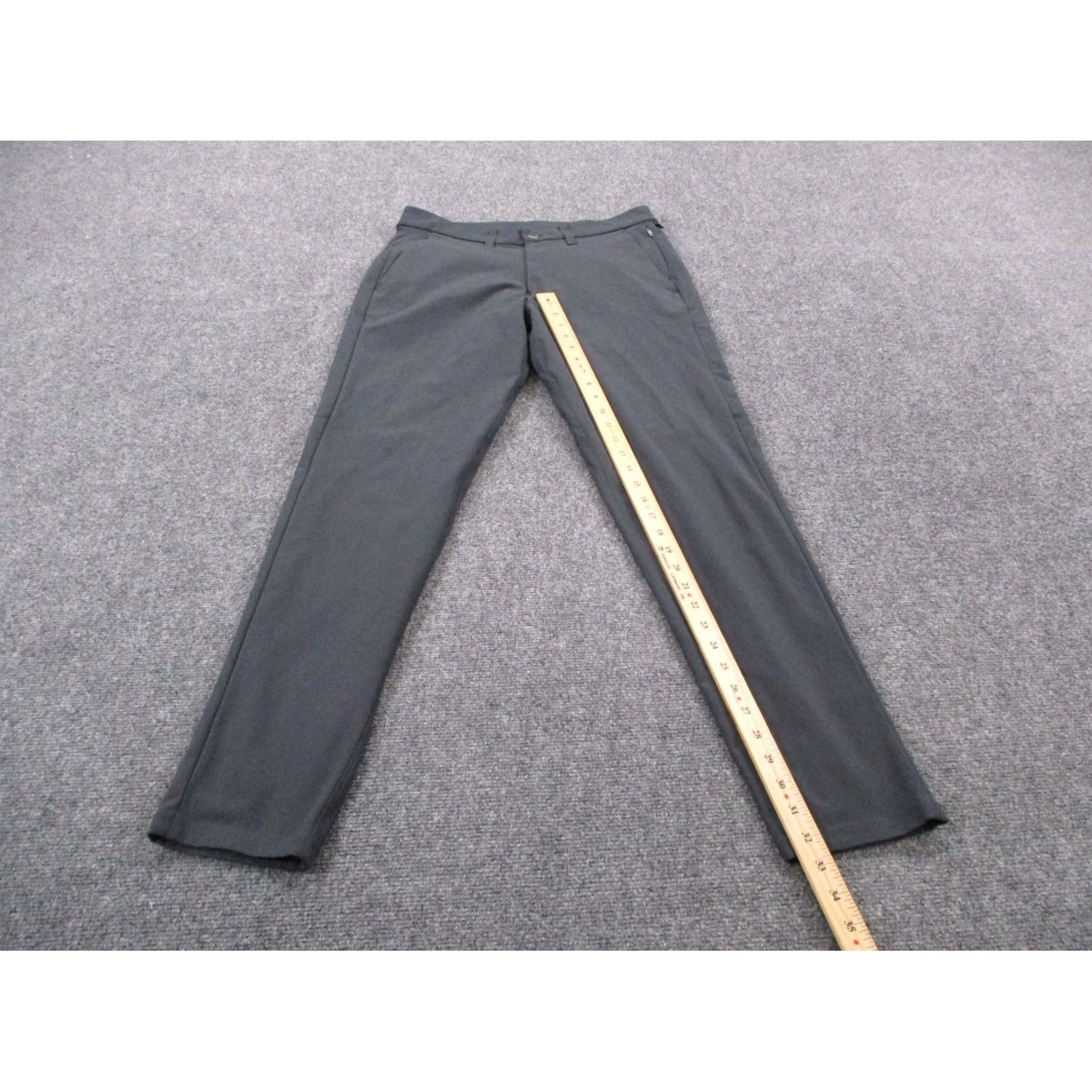 Lululemon Lululemon Pants Mens 31 Black Chino Commission Slim Warpstreme Business LM5975s Pants Mens 31 Black Chino Warpstreme LM5975s Size US 31 - 3 Thumbnail