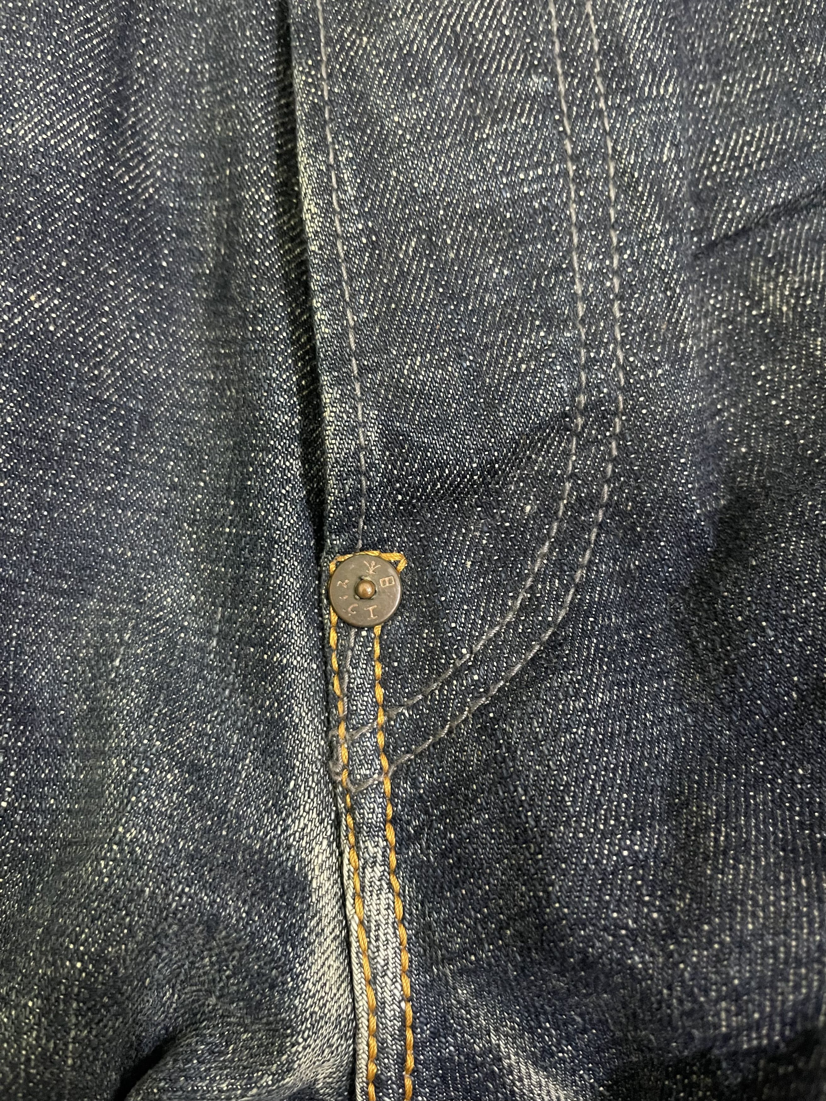 Evisu Vtg RARE Evisu Multipocket Underlicense China Selvedge sz 34 Size US 34 / EU 50 - 8 Thumbnail