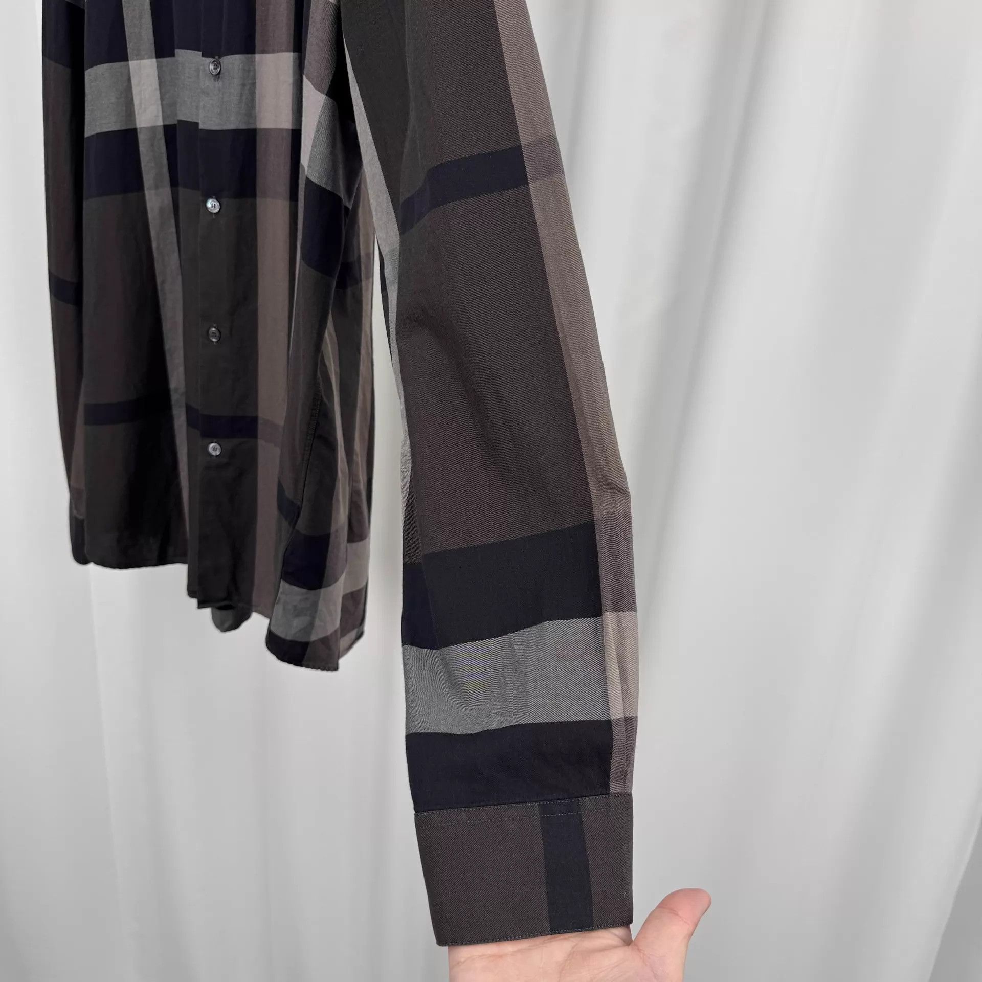 Burberry Burberry Classic Check XL Long Sleeve Shirt 99 New Size US XL / EU 56 / 4 - 4 Thumbnail