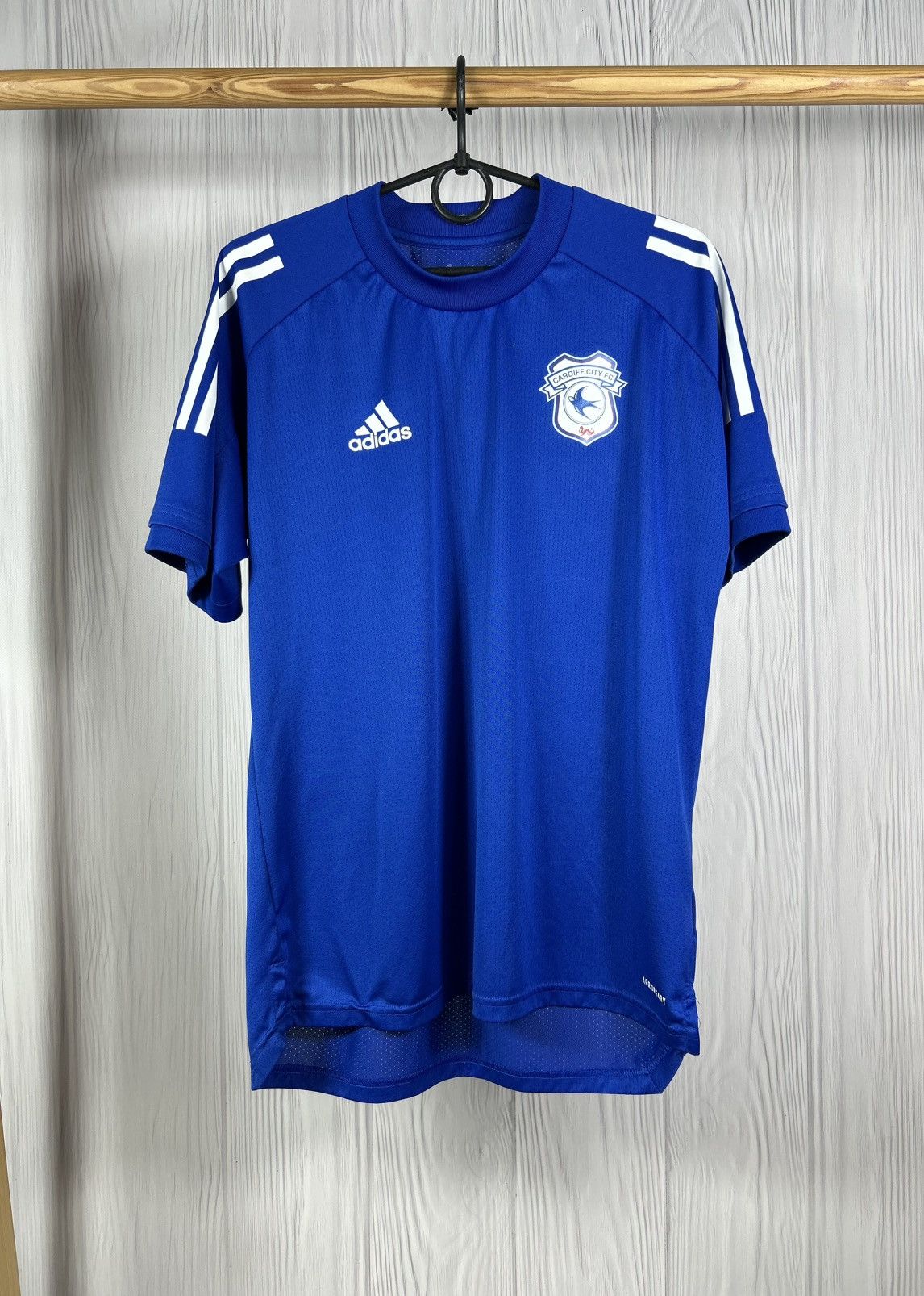 Adidas Cardiff City FC Adidas 2020 Training Jersey T-Shirt Size s Size US S / EU 44-46 / 1 - 1 Thumbnail