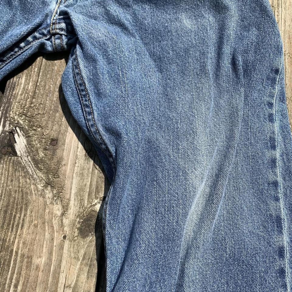 Levi's Vintage Clothing × Vintage Levis 505 Light Blue Faded Denim Jeans 34 x 30 Size US 34 / EU 50 - 3 Thumbnail