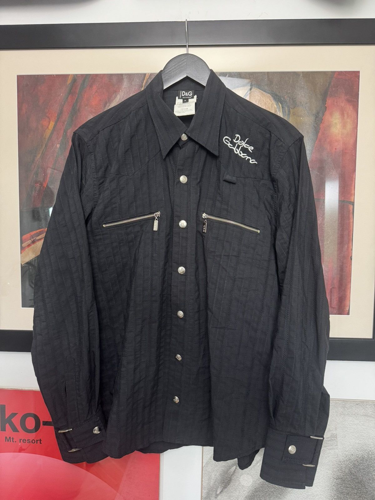 Dolce & Gabbana Dolce&Gabbana D&G Archive Y2k Multipocket Shirt Avant Garde Size US M / EU 48-50 / 2 - 1 Thumbnail