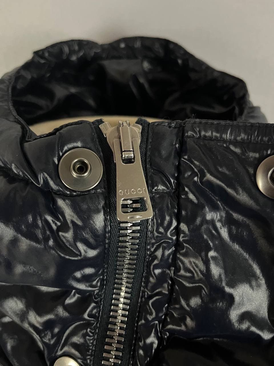 Gucci Gucci Down Jacket Puffer Navy Size US M / EU 48-50 / 2 - 5 Thumbnail