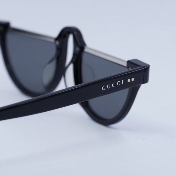 Gucci Gucci GG1368S 001 Sunglasses Black Oval Frame -Lowest Price! Size ONE SIZE - 10 Thumbnail