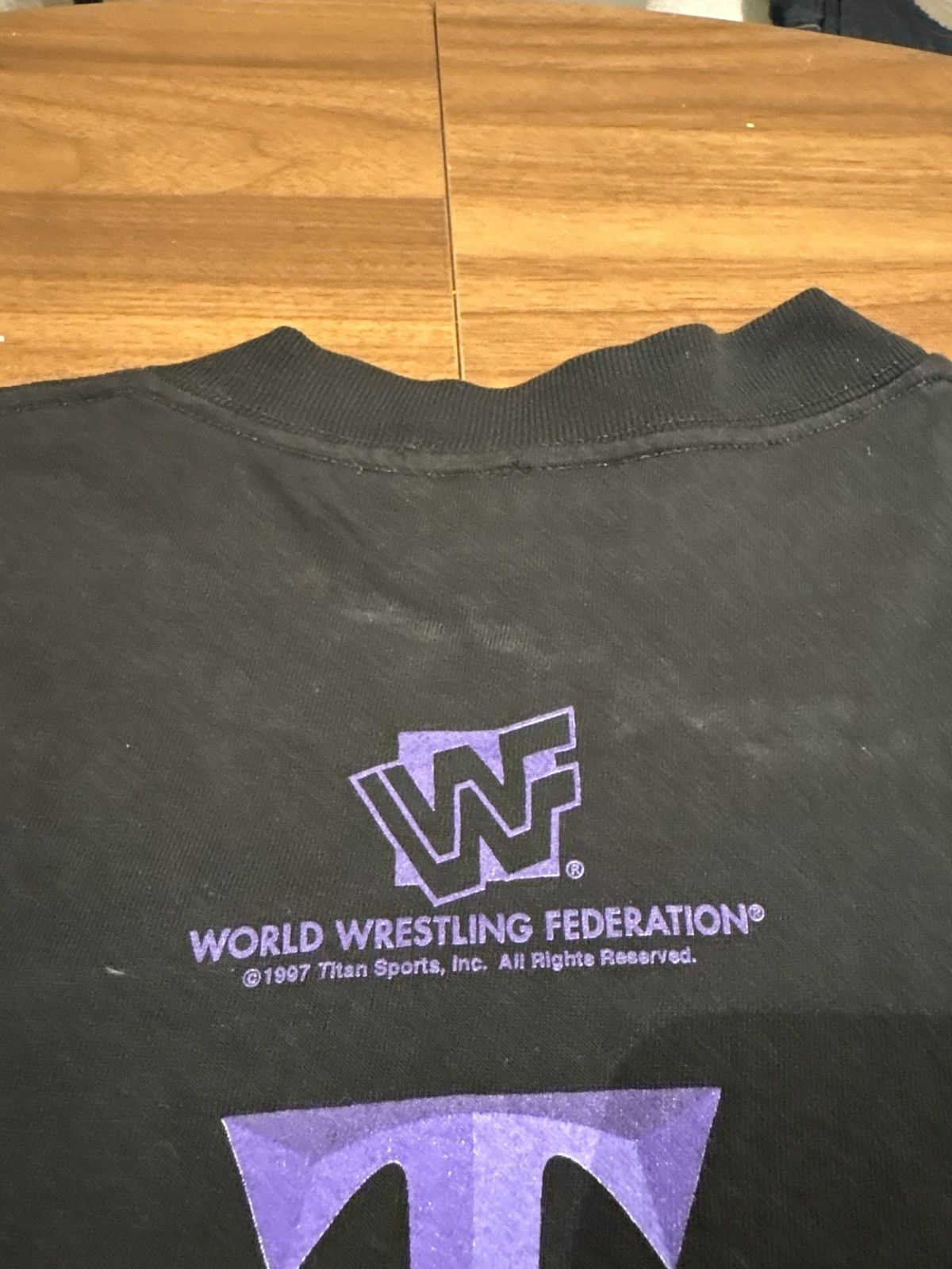 WWF Undertaker big face 1997 T-shirt Size US XL / EU 56 / 4 - 7 Thumbnail