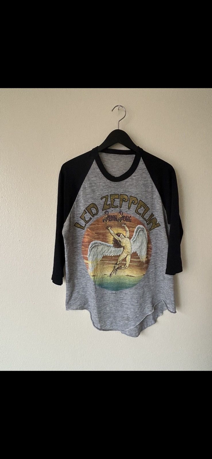 Led Zeppelin Vintage Led Zeppelin Raglan Size US M / EU 48-50 / 2 - 1 Thumbnail