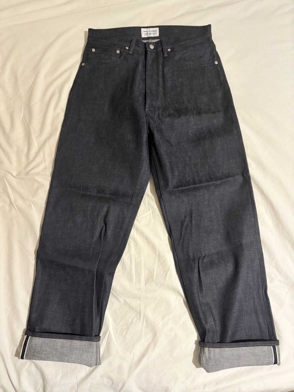 ENDS and MEANS ENDS and MEANS Japanese Selvedge Denim Size US 30 / EU 46 - 1 Thumbnail