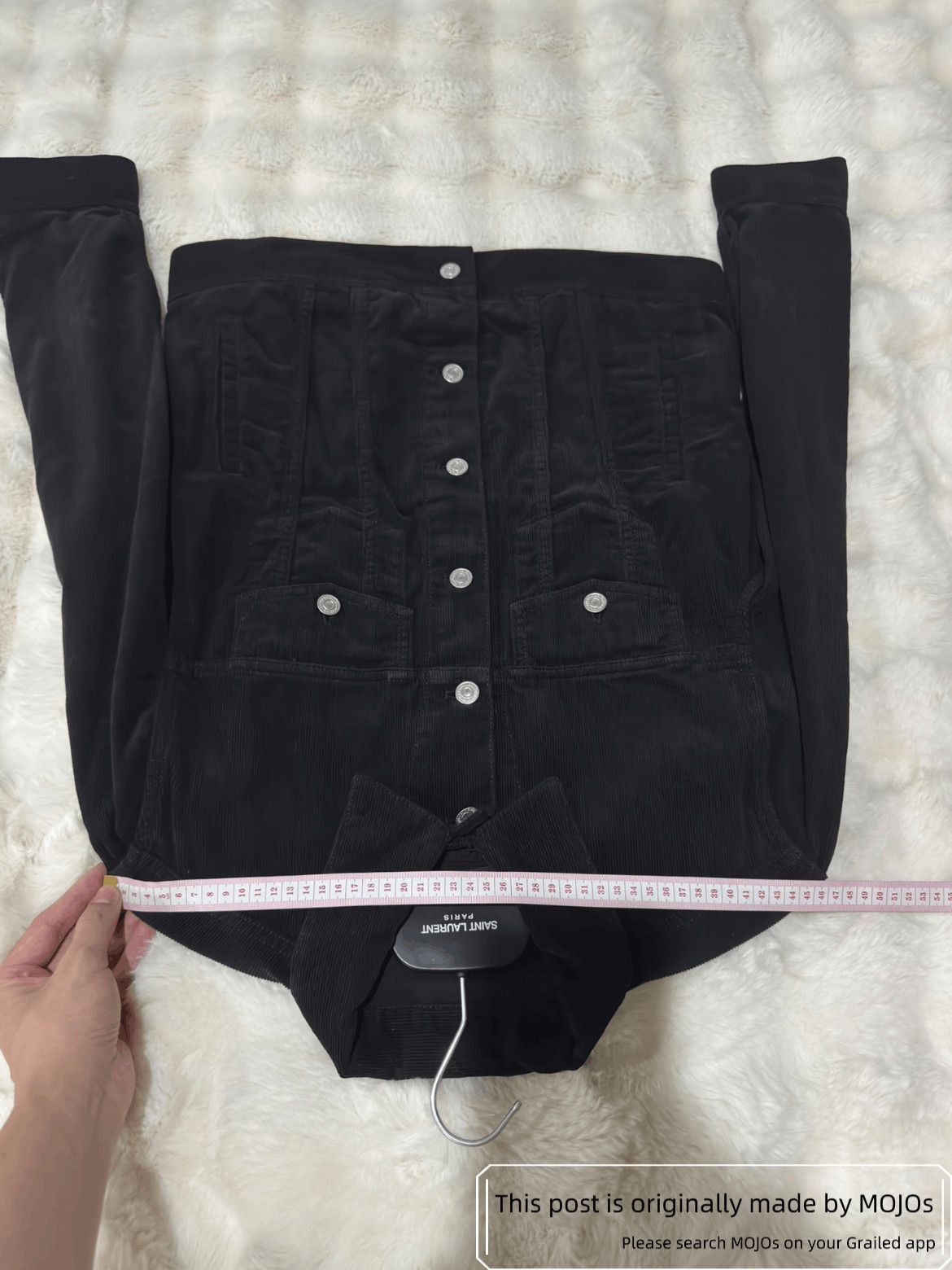 Celine Celine 24SS Corduroy Back Logo Jacket Size US S / EU 44-46 / 1 - 5 Thumbnail