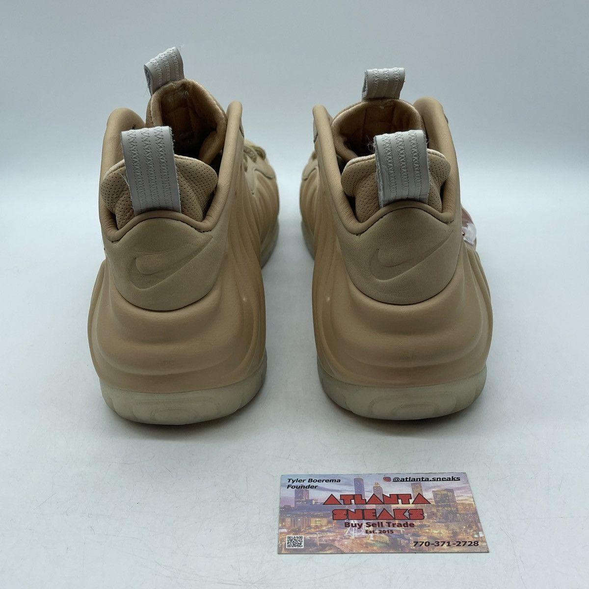 Nike Air foamposite pro vachetta tan Size US 12 / EU 45 - 3 Thumbnail