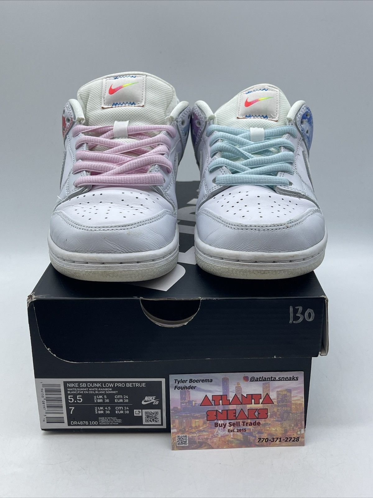 Nike Dunk low be true Size US 5.5 / EU 38 - 2 Thumbnail