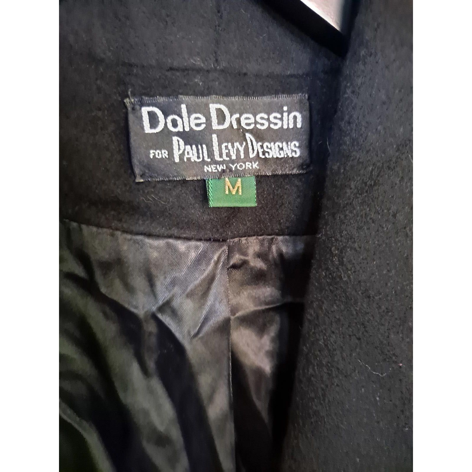 Other Dale Dressin For Paul Levy Designs Black Long Coat Cashmere Size US M / EU 48-50 / 2 - 2 Thumbnail