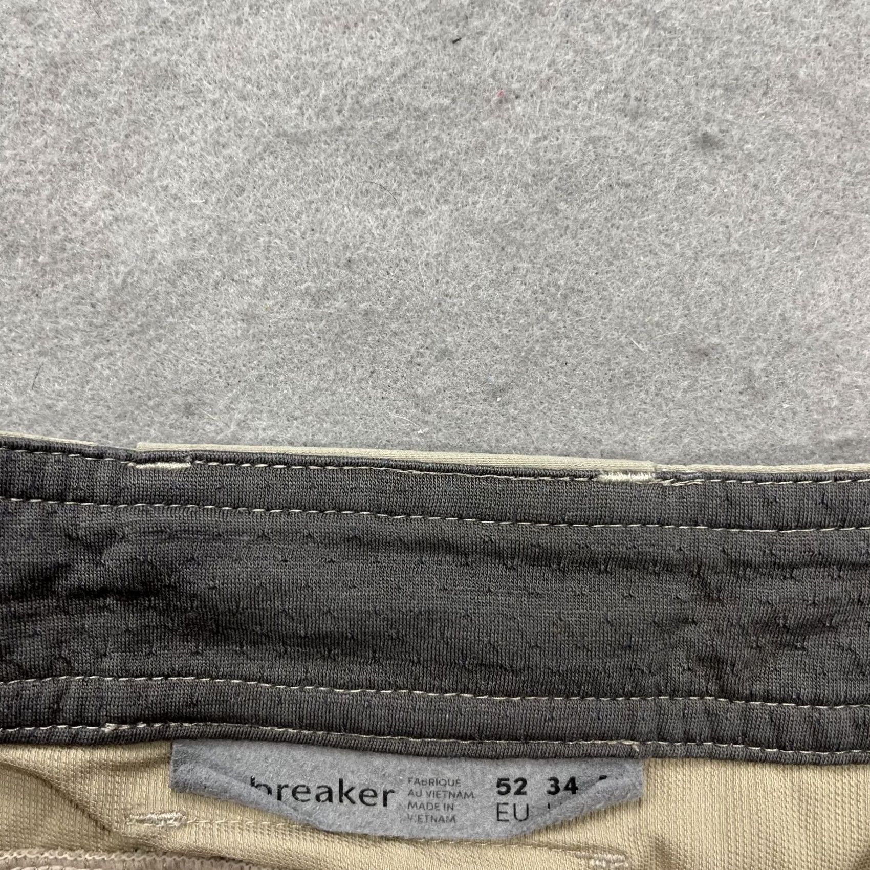 Icebreaker Icebreaker Pants Mens 34x31 Khaki Merino Wool Blend Outdoor Hiking Travel Size US 34 / EU 50 - 4 Thumbnail