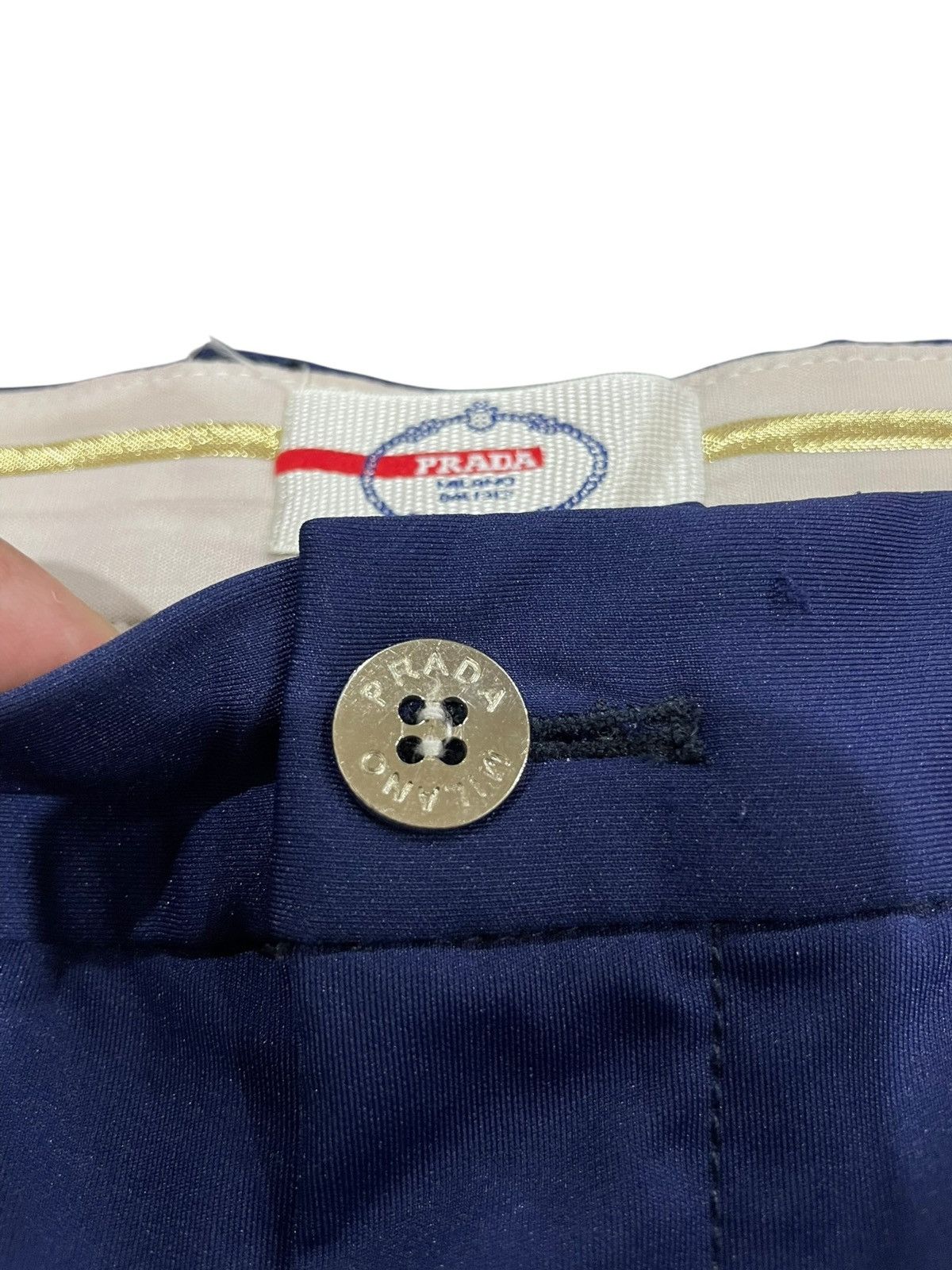 Prada Prada Super Comfort Luxury Destroyed Broken Zipper Shorts Size US 38 / EU 54 - 11 Thumbnail