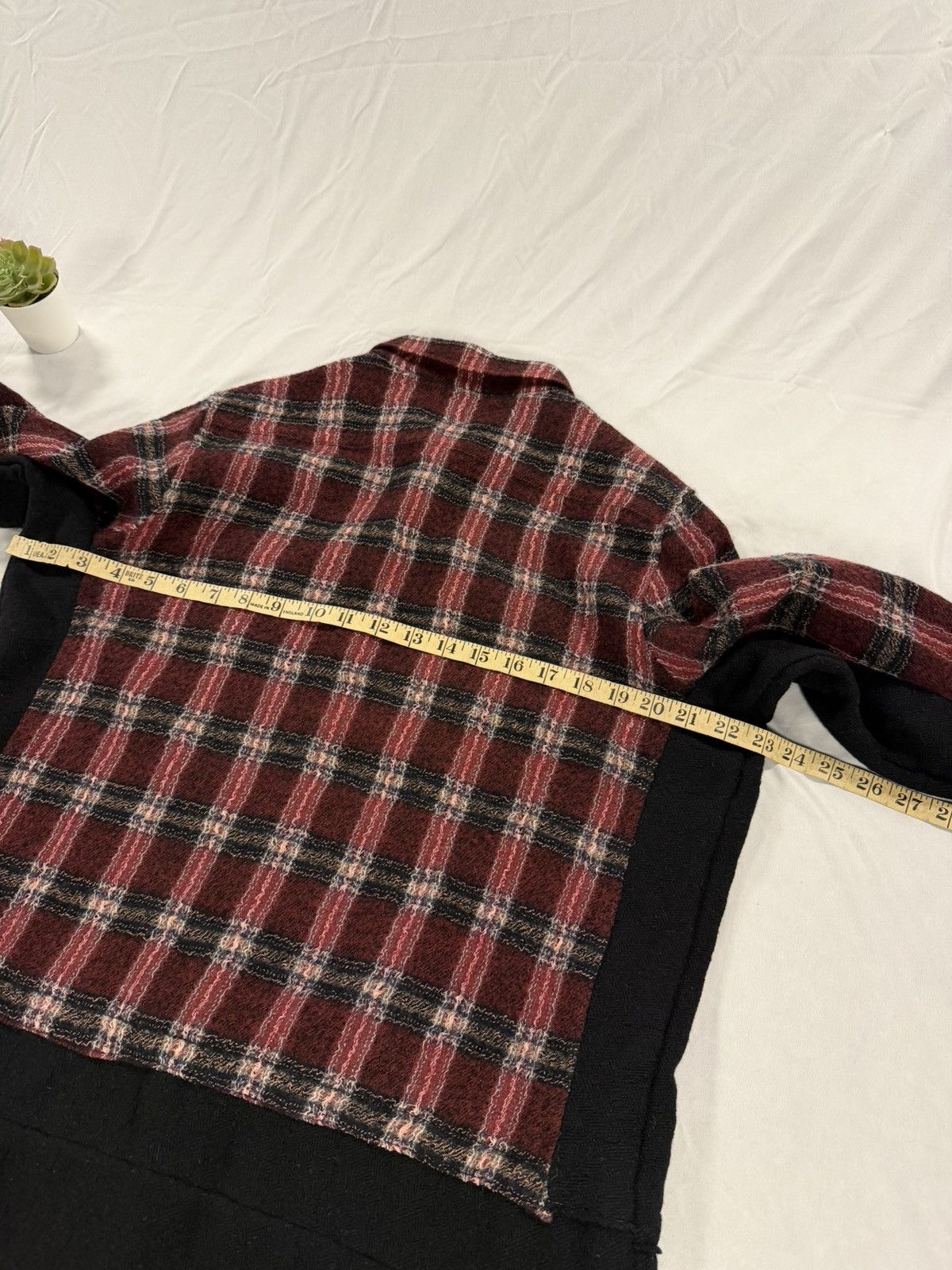 Saint Laurent Paris Saint Laurent Paris 2018 Gauze Wool Flannel Shirt Red Size L Size US L / EU 52-54 / 3 - 10 Thumbnail