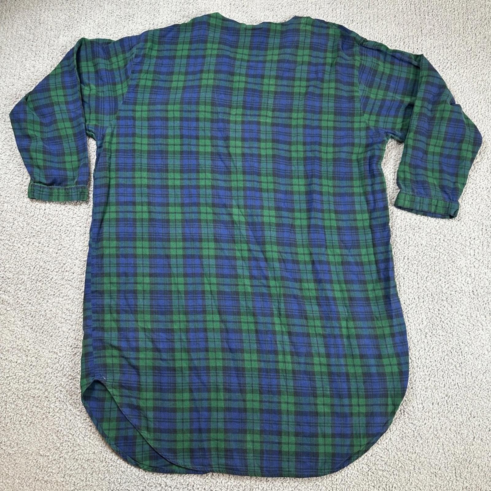 Other Vintage Walt Disney World Tigger Plaid Flannel Nightshirt Size ONE SIZE - 2 Thumbnail