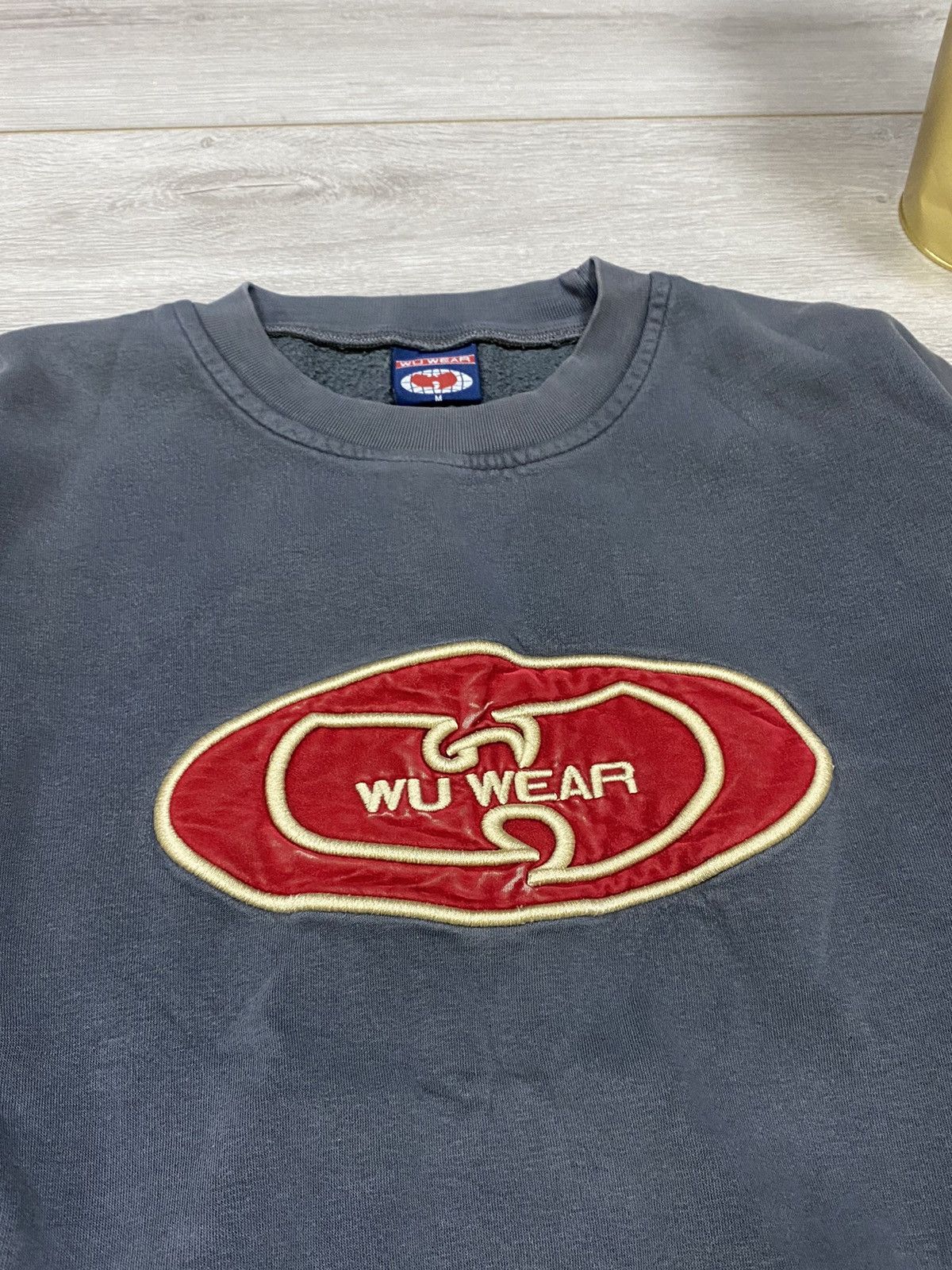 Wu-Tang Clan Wutang vintage embroidered big logo sweatshirt Size US M / EU 48-50 / 2 - 3 Thumbnail