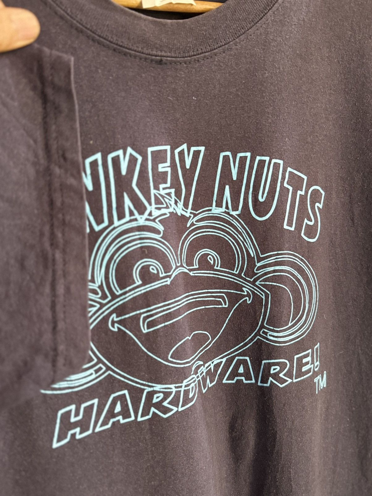 Girl Skateboards × Sex Skateboards × Vintage Vintage Monkey Nuts Hardware Skateboarding Faded Tee Size US L / EU 52-54 / 3 - 9 Thumbnail