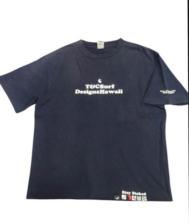 Vintage VINTAGE X RARE T&C SURF HAWAII TEE Size US M / EU 48-50 / 2 - 2 Thumbnail