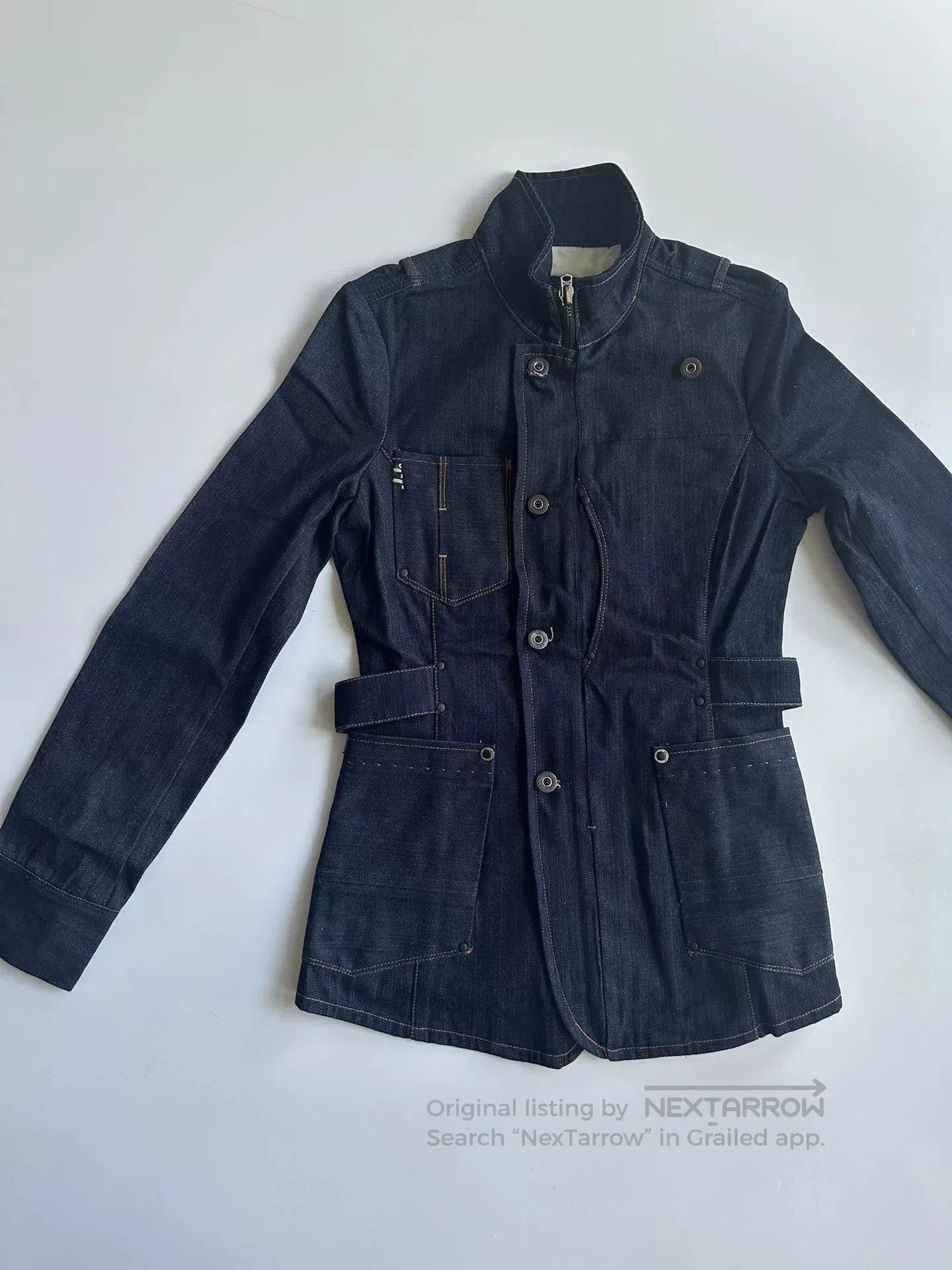 Marithe + Francois Girbaud Marithe Francois Girbaud Denim Jacket. Size S / US 4 / IT 40 - 2 Thumbnail
