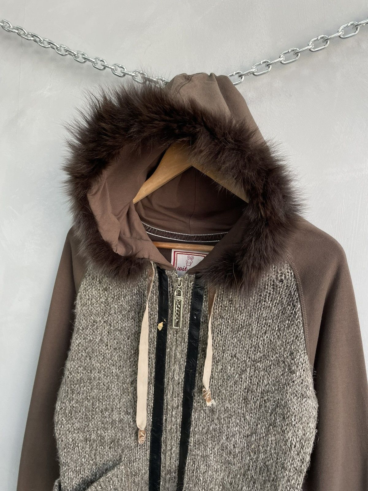If Six Was Nine Fur hood legrandebleu style wool avant garde style Size US S / EU 44-46 / 1 - 3 Thumbnail