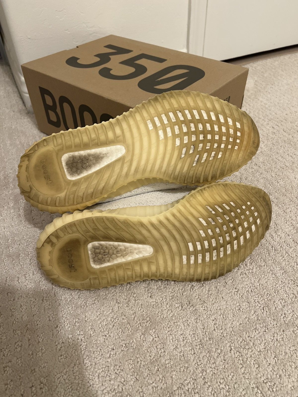 Adidas × Yeezy Yeezy Boost 350 V2 ‘Triple White’ Size US 11.5 / EU 44-45 - 5 Thumbnail