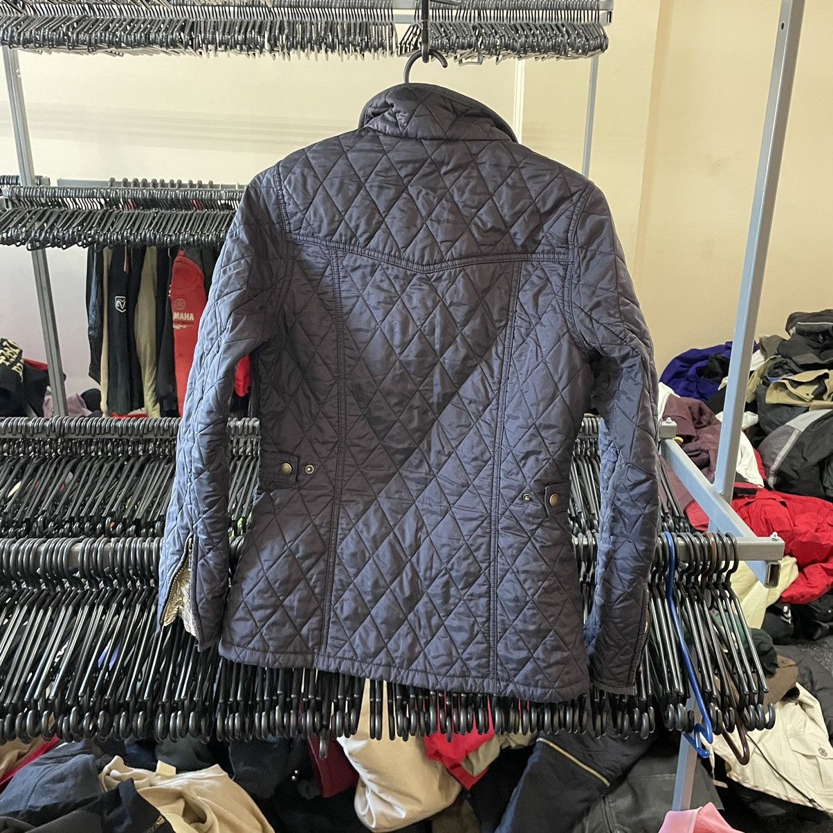 Barbour × London Fog Uk8 BARBOUR Ruskin Quilted Jacket Coat old William Morris Size S / US 4 / IT 40 - 8 Thumbnail