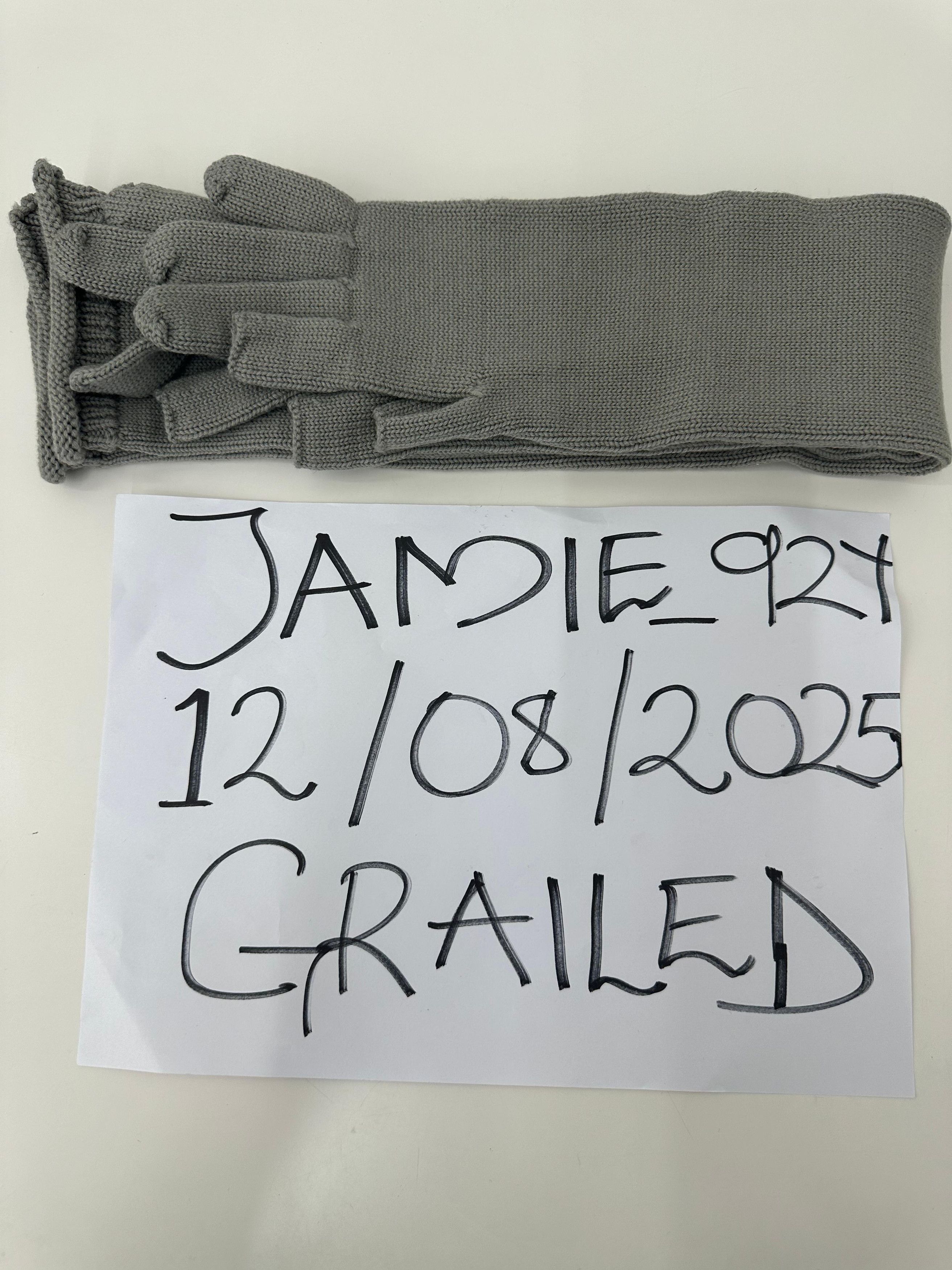 Rick Owens RICK OWENS OPERA GLOVES Size ONE SIZE - 6 Thumbnail