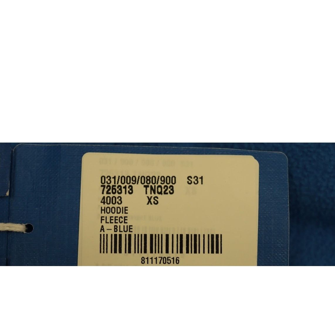 Adidas × Balenciaga o1rshd1 Fleece Hoodie in Blue Size US XS / EU 42 / 0 - 12 Thumbnail