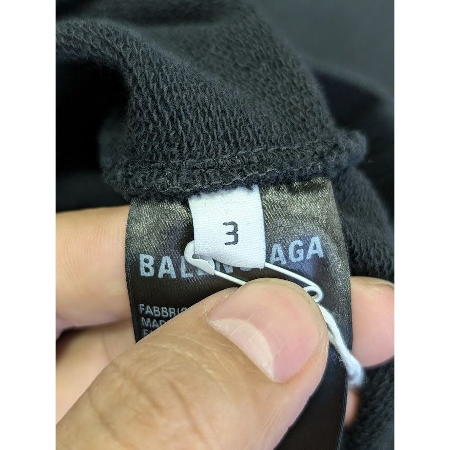 Adidas × Balenciaga o1rshd1 Hoodies in Black Size US L / EU 52-54 / 3 - 12 Thumbnail