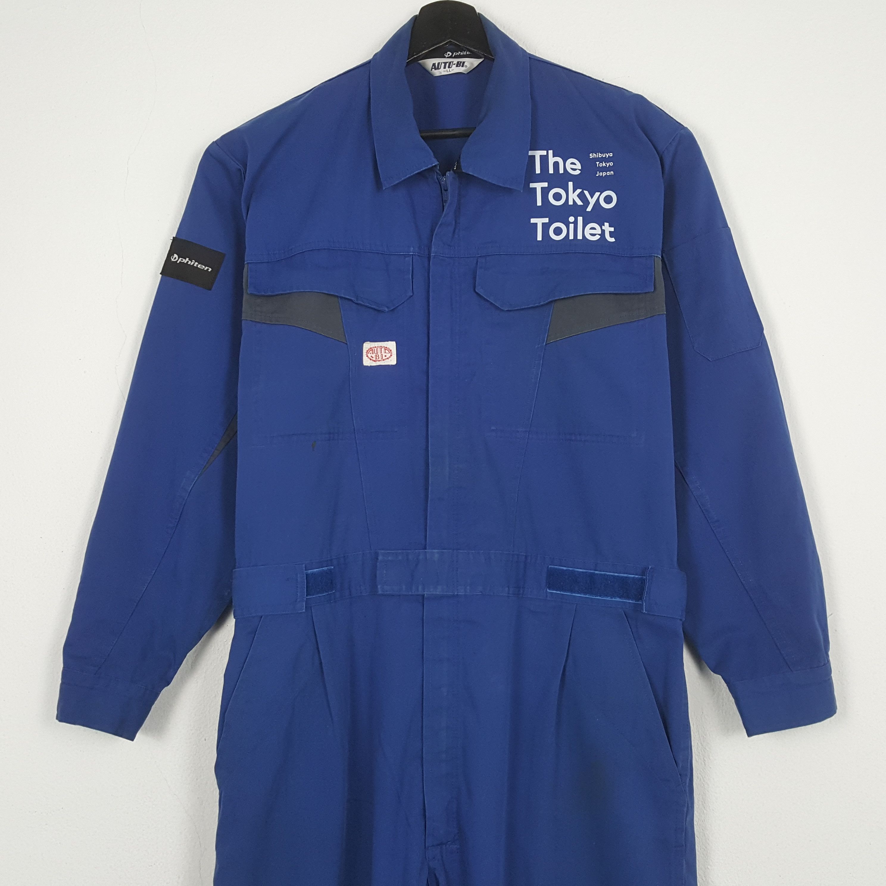Vintage The Tokyo Toilet Custom Art Coverall Jacket C298N20 Size US L / EU 52-54 / 3 - 5 Thumbnail