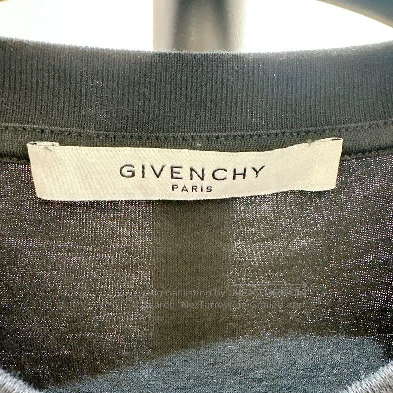 Givenchy Givenchy Black Embroidered Short Sleeve Size L Size US L / EU 52-54 / 3 - 3 Thumbnail