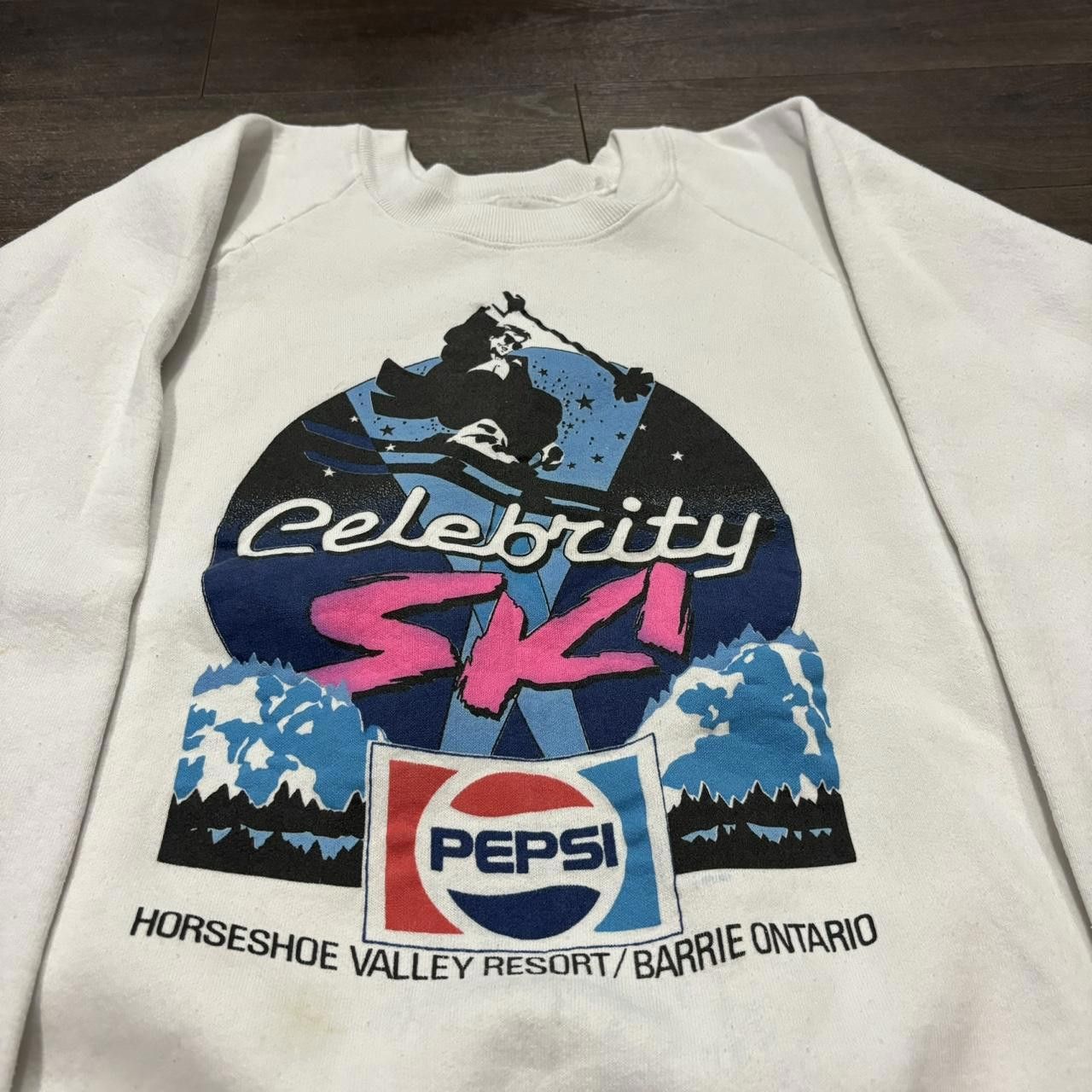 Fruit Of The Loom vintage Pepsi celebrity ski crewneck sweatshirt 90s M Size US M / EU 48-50 / 2 - 2 Thumbnail