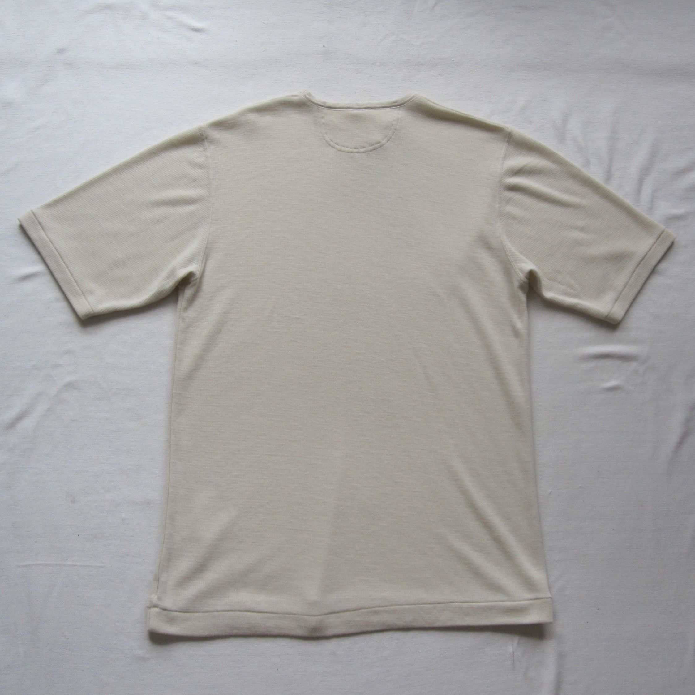 Freewheelers “CREW NECKED WOOL KNIT” SHORT SLEEVE SHIRT Size US L / EU 52-54 / 3 - 7 Thumbnail