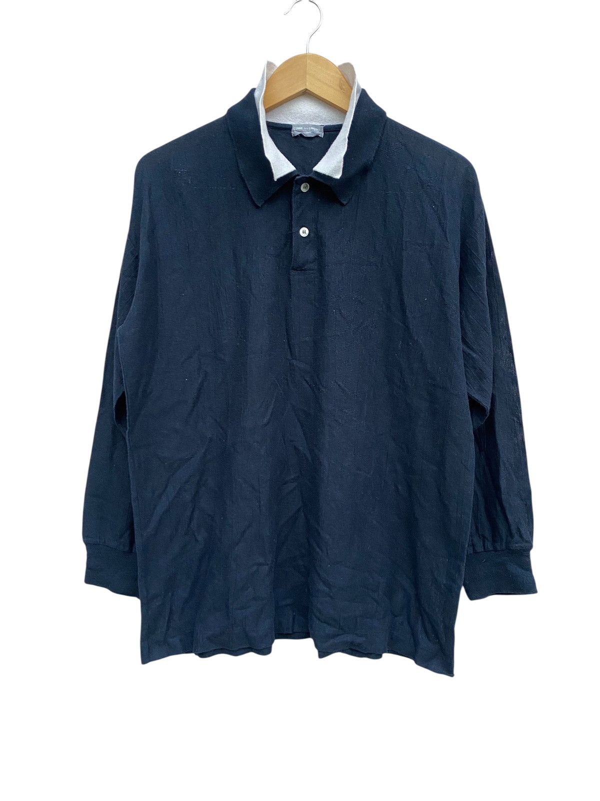 Comme des Garcons Homme Comme des garcons homme polos double coller Size US L / EU 52-54 / 3 - 1 Thumbnail