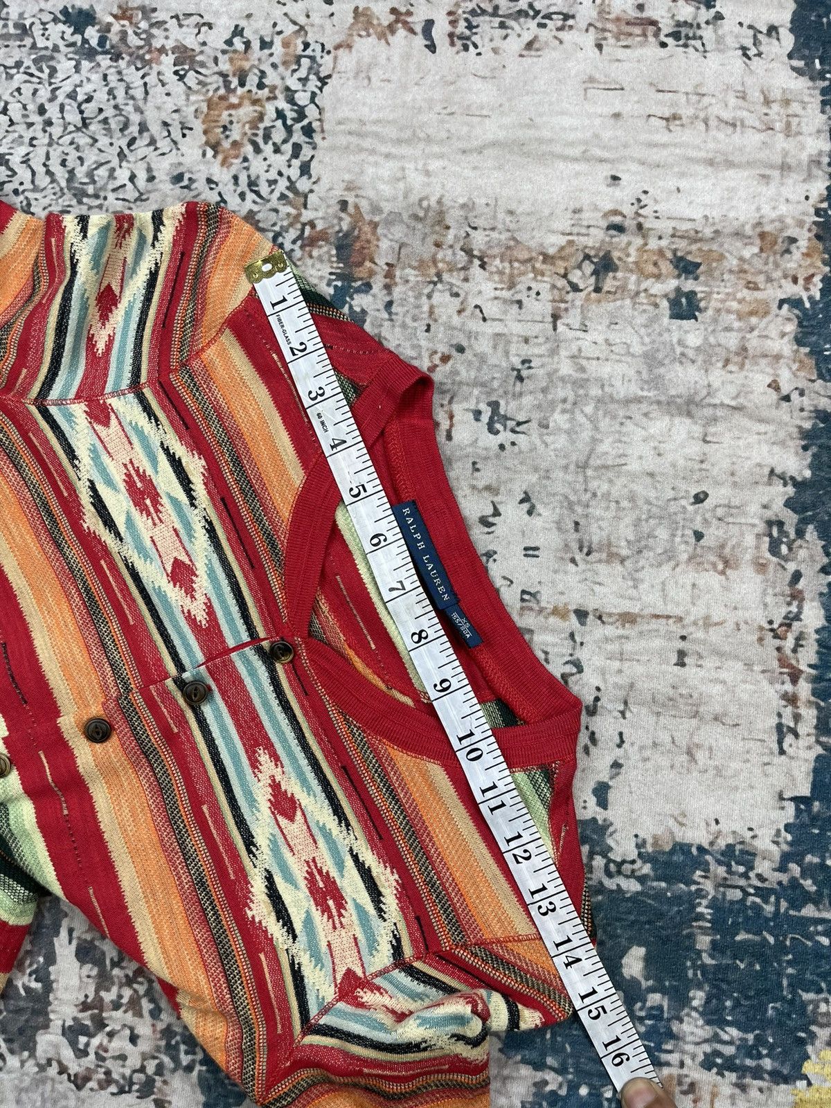 Ralph Lauren Ralph Lauren Native Aztec Midi Dress Size XS / US 0-2 / IT 36-38 - 10 Thumbnail