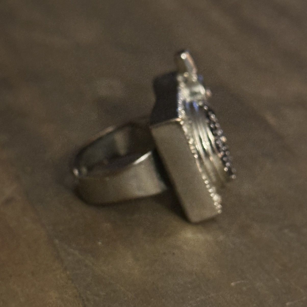 Vintage Vintage record player turntable adjustable ring Size ONE SIZE - 6 Thumbnail