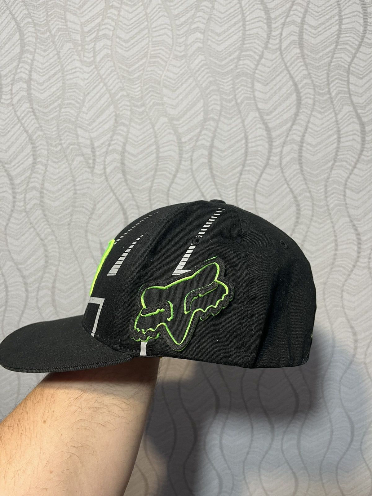 Fox Racing FOX Monster Energy Ricky Carmichael 4 Moto Racing Cap Hat Size ONE SIZE - 3 Thumbnail