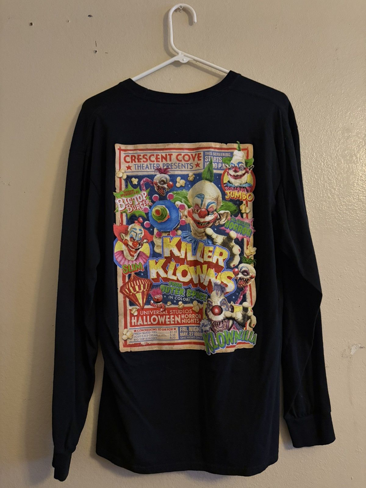 Universal Studios Killer Klowns HHN longsleeve tee Size US L / EU 52-54 / 3 - 3 Thumbnail