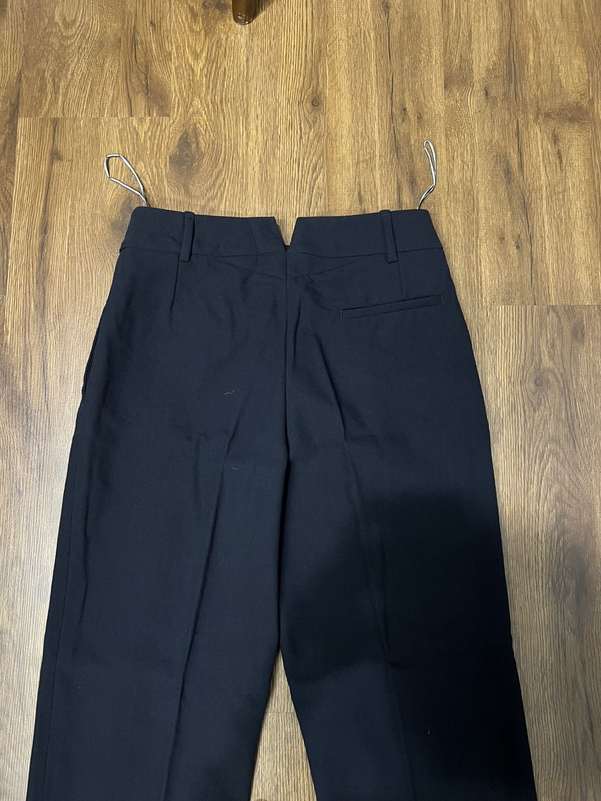Hermes Hermes by Martin Margiela Pleated Virgin Wool Trousers Size US 32 / EU 48 - 4 Thumbnail