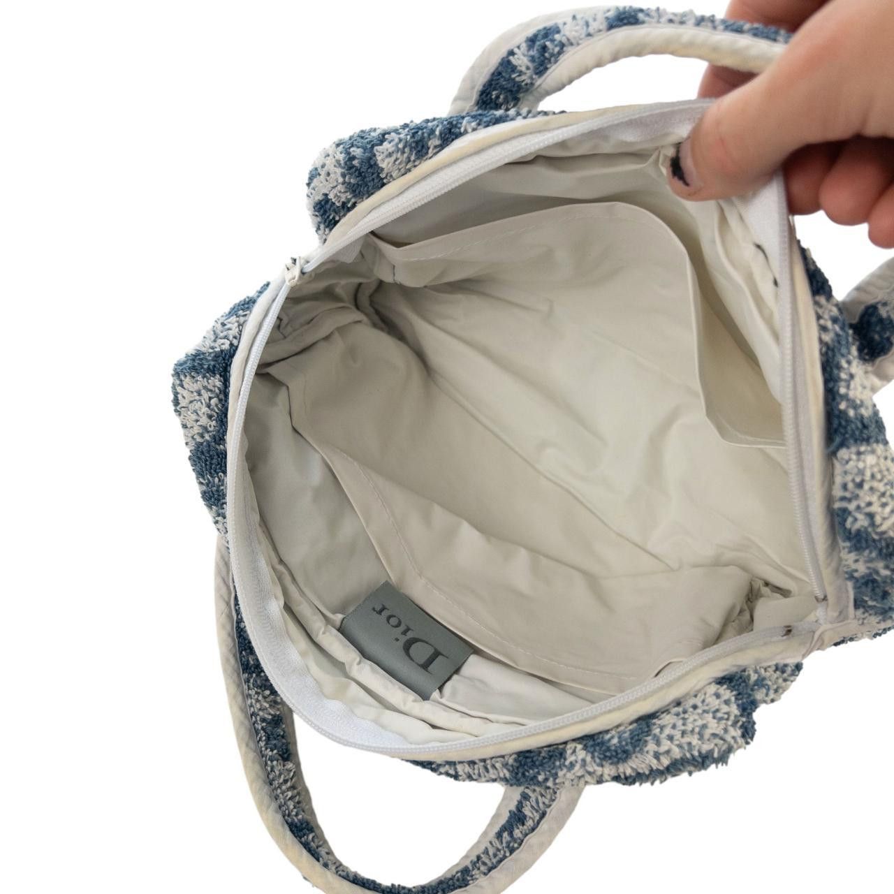 Dior Vintage Dior Terry Cloth Mini Handbag Size ONE SIZE - 4 Thumbnail
