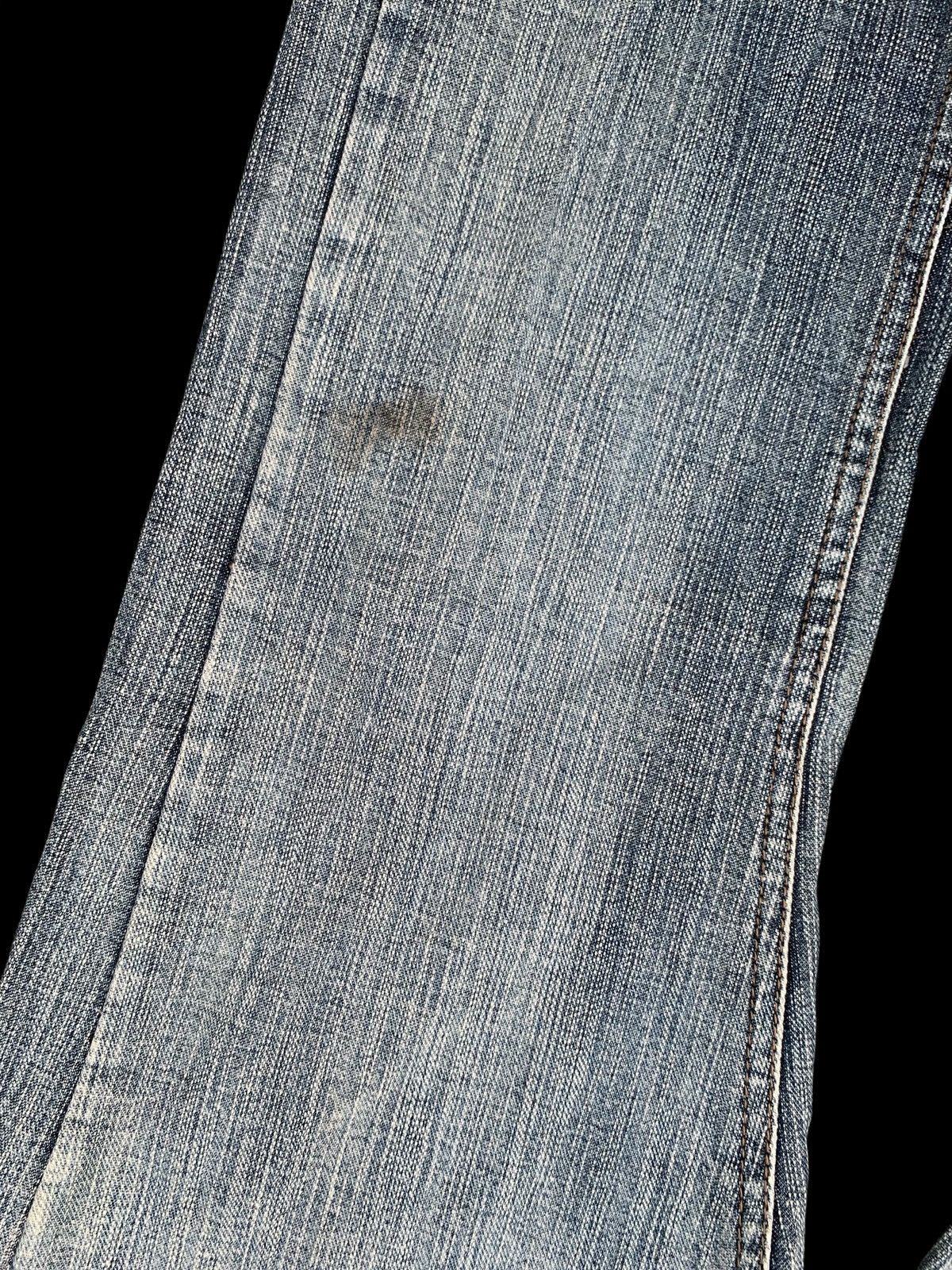 Kapital FLARE💥IN THE ATTIC RUSTY JAPANESE PUNK DISTRESSED DENIM Size US 32 / EU 48 - 20 Thumbnail