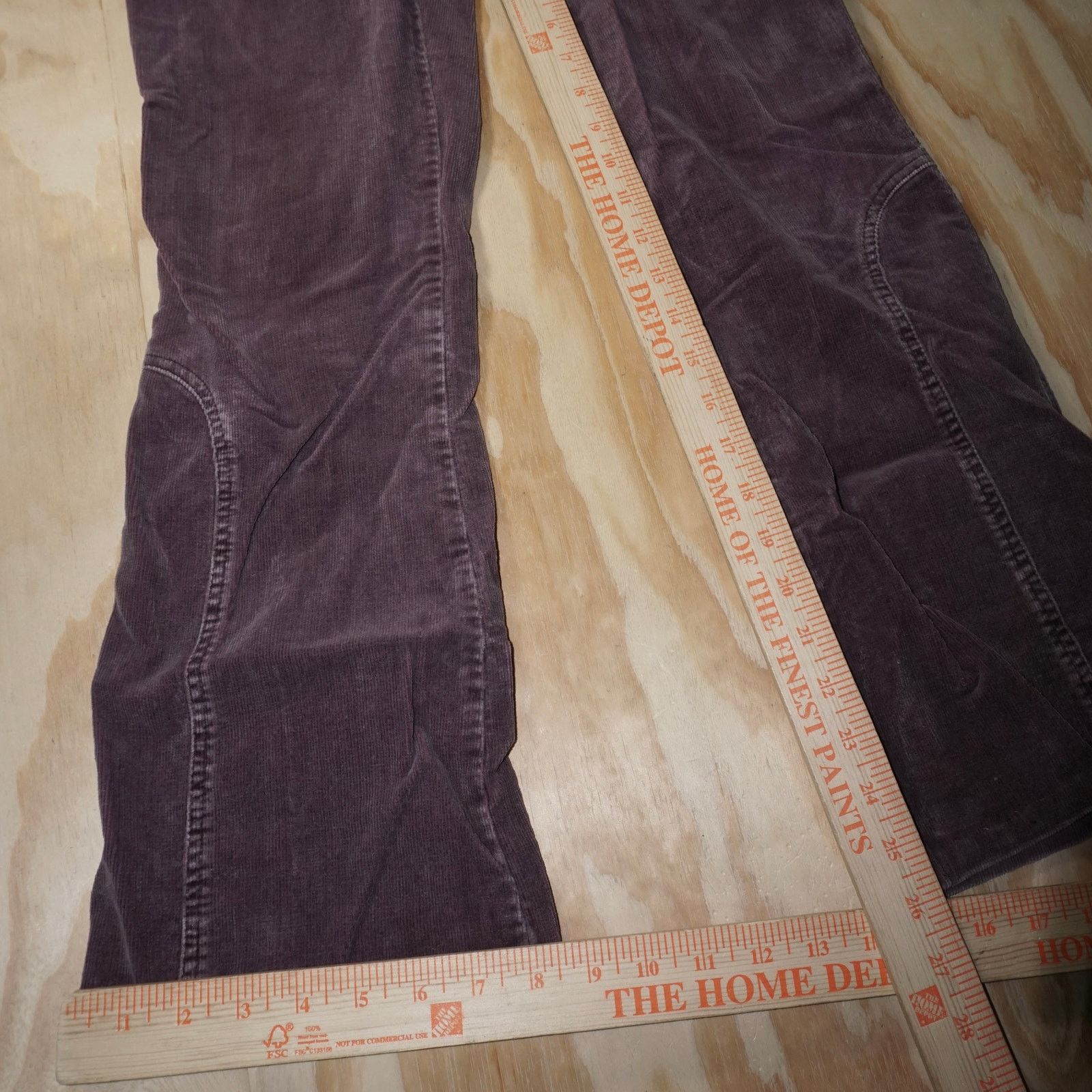 Bebe 5- Vintage Y2K BEBE corduroy flare 00s essential femme pants Size 28" / US 6 / IT 42 - 5 Thumbnail