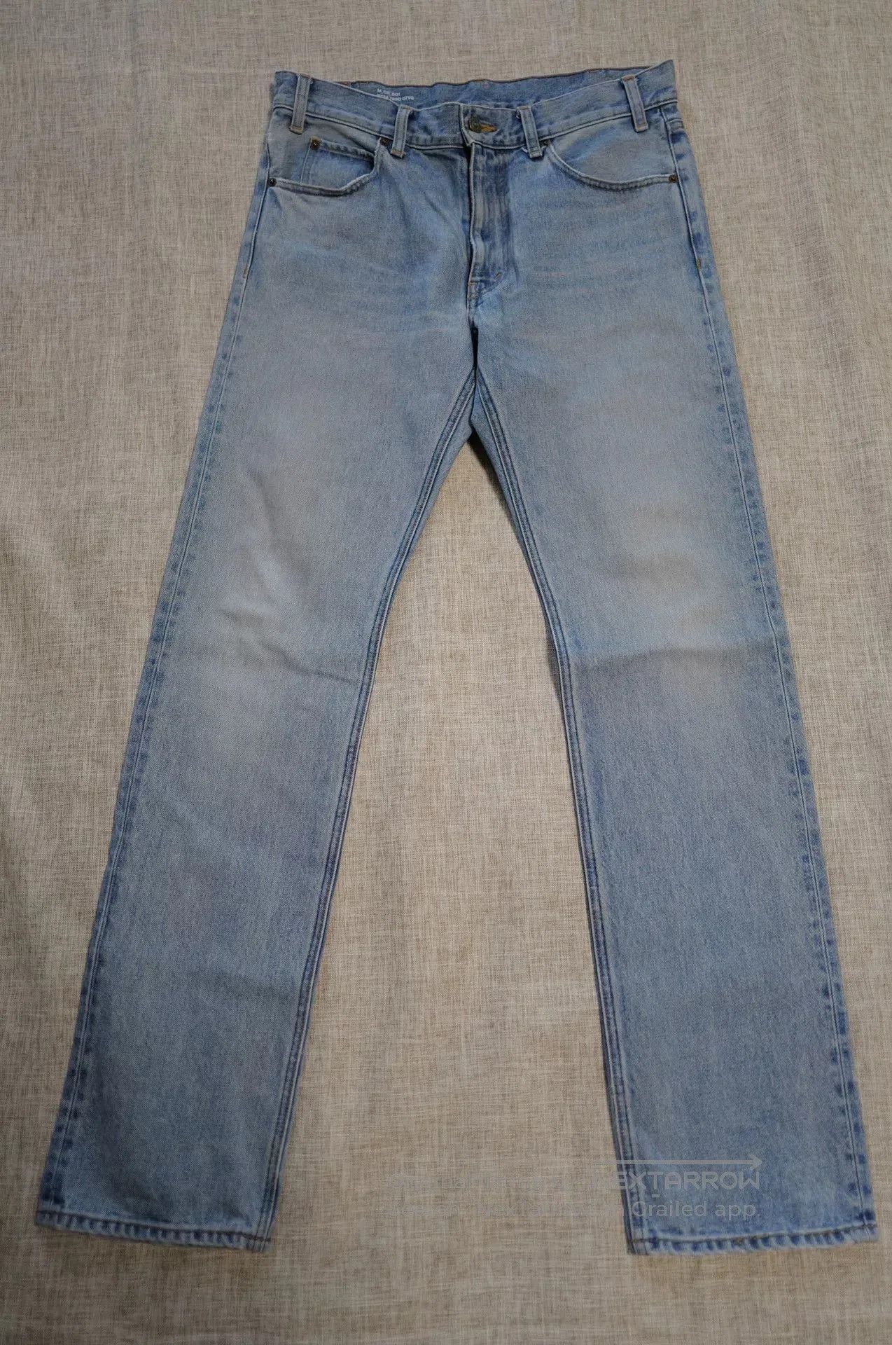 Celine Celine CR001 Blue Washed Denim Jeans. Size US 29 - 1 Thumbnail