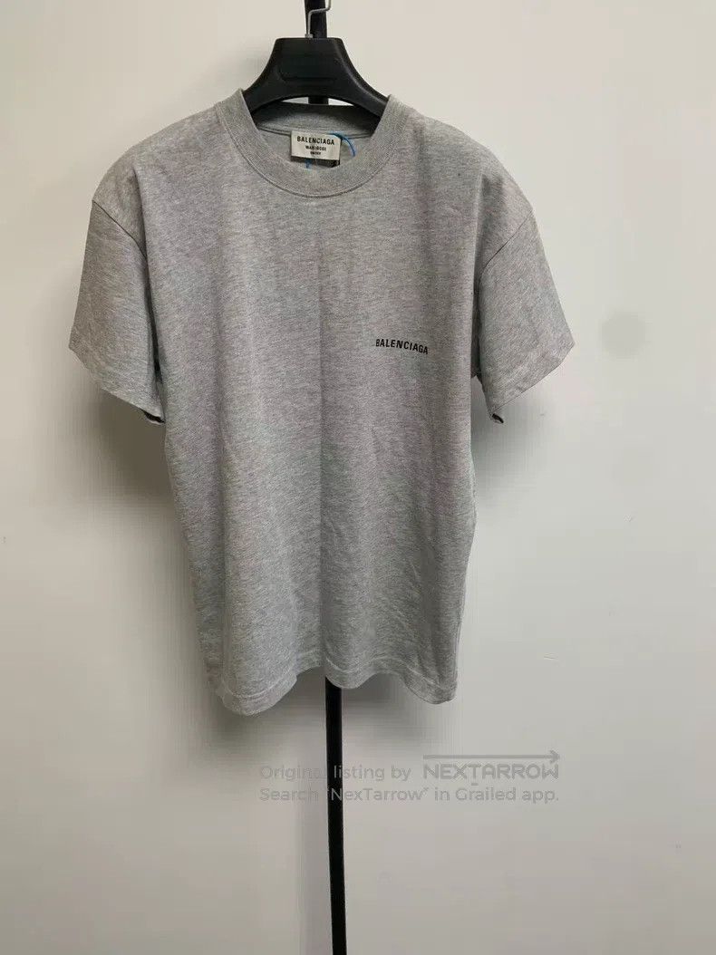 Balenciaga Balenciaga Vintage Plaid Short Sleeve T-Shirt in Grey Size US XS / EU 42 / 0 - 1 Thumbnail