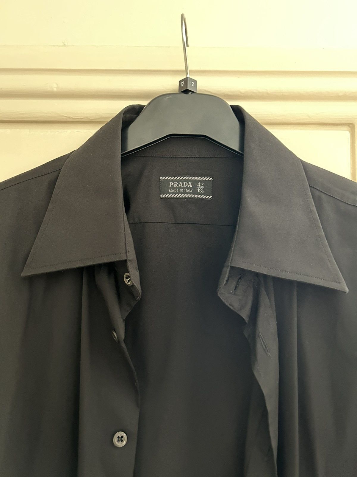 Prada Black Formal Shirt 16.5/42