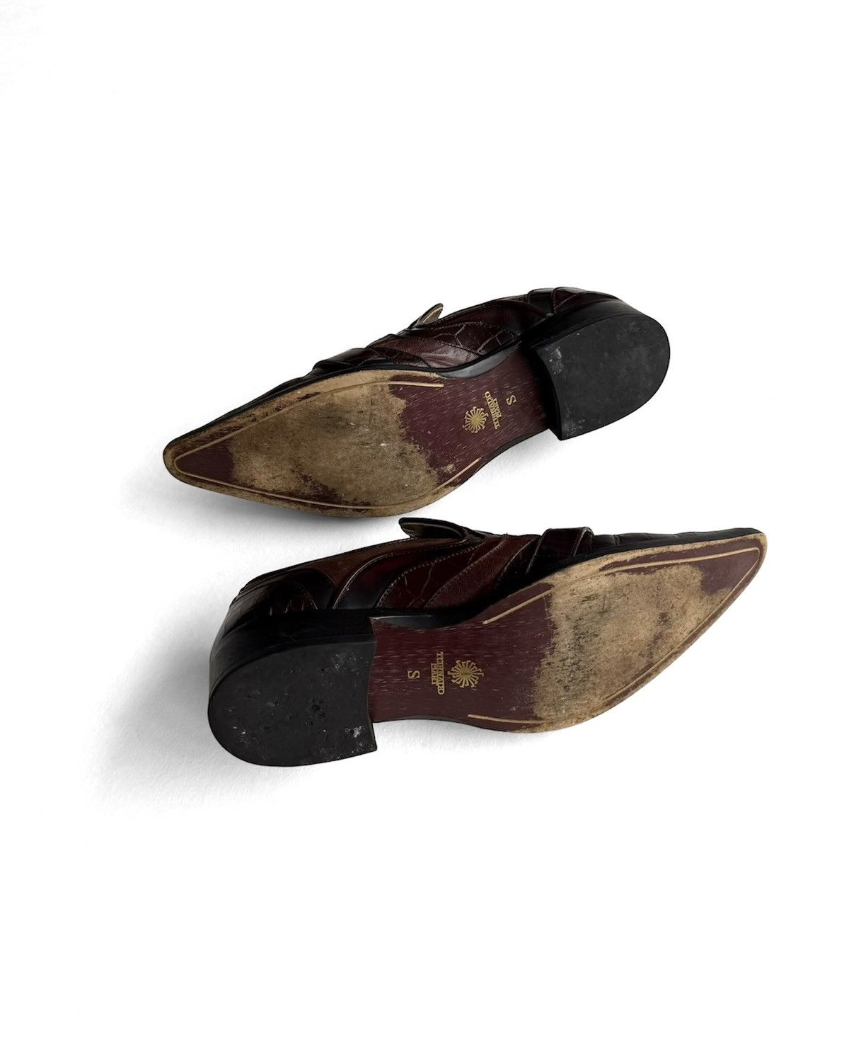 Tornado Mart TORNADO MART COWHIDE DRESS SHOES Size US 5.5 / EU 38 - 4 Thumbnail