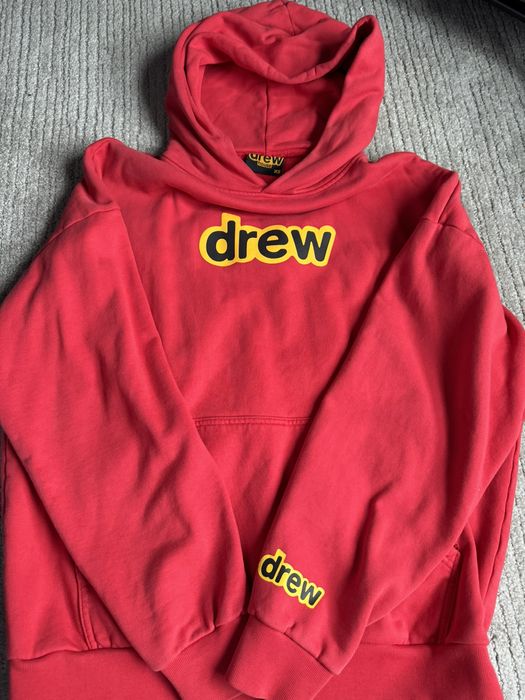 Drew House drew house red hoodie Grailed